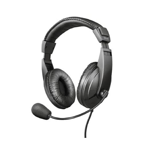 Diadema Trust Quasar Con Microfono Dos Plug