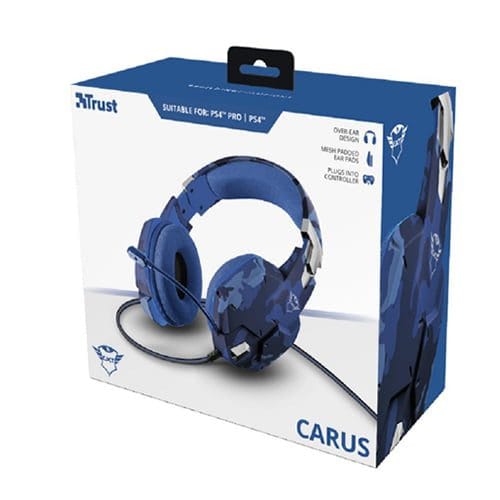 Diadema Gamer Trust GTX 322B Carus Azul - Imagen 2