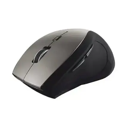 Mouse Trust Inalambrico USB Sura Ergonomico Negro