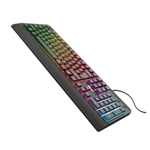 Teclado Gamer Trust Ziva Con Iluminacion Led