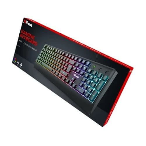 Teclado Gamer Trust Ziva Con Iluminacion Led - Imagen 2